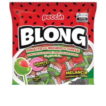 Imagem de Pirulito de chiclete melancia