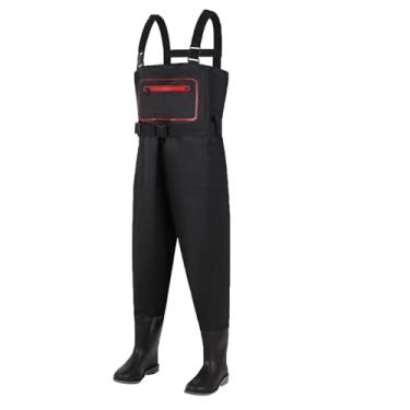 Imagem de Hip Waders Calças Waders Ultra Leves e Impermeáveis, Calças de Mergulho e Pesca para Homens e Mulheres(Black,37 EU)