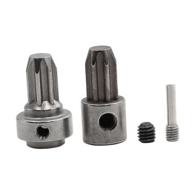 Imagem de Milageto Eixo de carro RC, cubo de aço, entrada de engrenagem, substituição direta, número da peça #6888/x para carro RC 1/10, Frente E Traseira