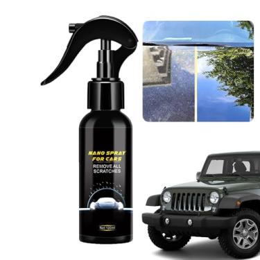 Imagem de Agente De Revestimento Para Carro, Cera Automotiva Revestimento Cerâmico, Líquido Manutenção Antipoeira Cera Anti-sujeira Detalhamento Exterior Veicular Para-Rodas Faróis
