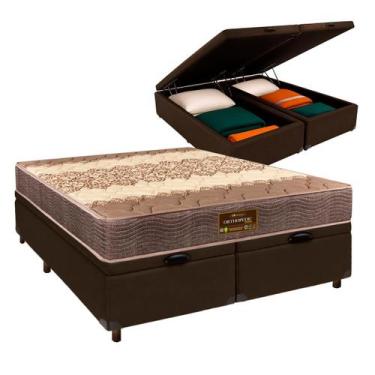 Imagem de Colchão Queen D26 + Bau Blindado - Ortophedic - Sankonfort