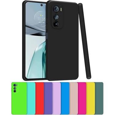 Imagem de Capa Capinha Case Compatível Motorola Moto G52 / G82 Silicone Aveludada Com Proteção De Câmera (VERDE MILITAR)