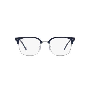 Imagem de Armação para Óculos Ray-Ban New Clubmaster 0RX7216 8210 Tam 51 / Azul/Chumbo