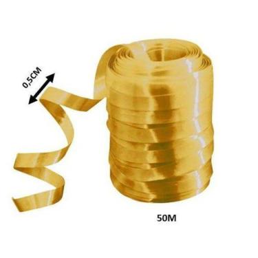 Imagem de Fitilho 50m Ouro - ROGINI