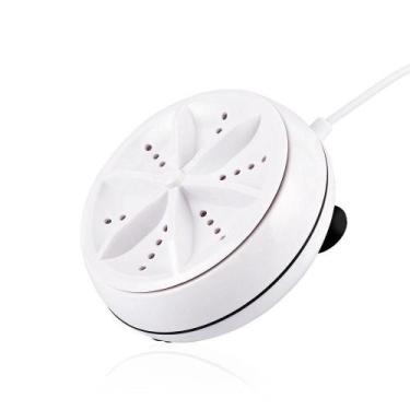 Imagem de Mini Maquina Lavadora Lava Roupas Portátil Rotativa Balde - Moon'S