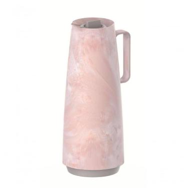 Imagem de Bule Térmico Tramontina Exata Marmorizado Rosa 1 Litro