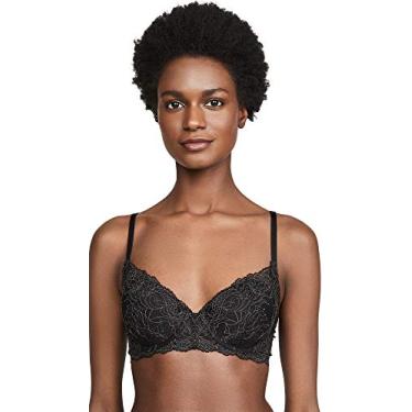 Imagem de Natori Sutiã feminino Drama Contour Soft Cup, Ardósia preta/escura, 36B