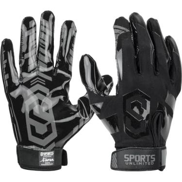 Imagem de Sports Unlimited Luvas de futebol receptor adulto clutch