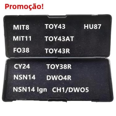 Imagem de Ferramenta De Chaveiro Para Chaves De Carro 2 Em 1 Hot Lishi MIT8 MIT1