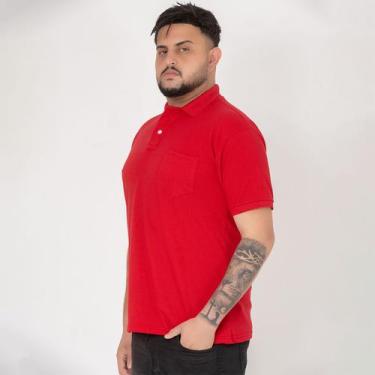 Imagem de Camisa Gola Polo Com Bolso Masculina Tecido Premium - MULTI MARCA, Ver