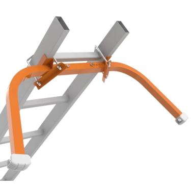 Imagem de Estabilizador de escada, suporte de asa/suporte de escada de parede, acessório de escada para calhas de teto, forte e estável, acessórios de escada telescópica resistentes 1 pacote