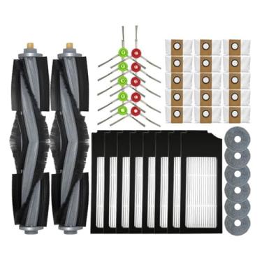 Imagem de Compatible With Ecovacs Deebot X1 Omni X1 Turbo T10 Omni T10 Turbo Dust Bag Parts Robot Vacuum Cleaner Garbage Bag Replaceable Accessories(41PCS)