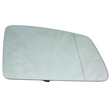 Imagem de CAMIL Vidro retrovisor do lado direito do passageiro, vidro de substituição do espelho externo aquecido com lente compatível com Mercedes Benz A/B/W204 C/CLA/CLS/W212 E/E Coupe/GLA/GLK/W221 S Class