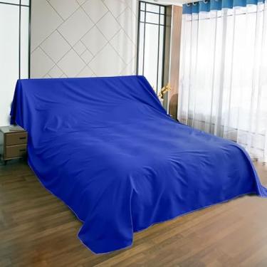 Imagem de SXYMTSW Pano de proteção contra poeira de móveis, capa de cinza respirável para casa, capa de poeira leve, para sofá, cadeira, cama, armário (tamanho: 120 x 200 cm (47,2 x 78,7 polegadas), cor: azul1)
