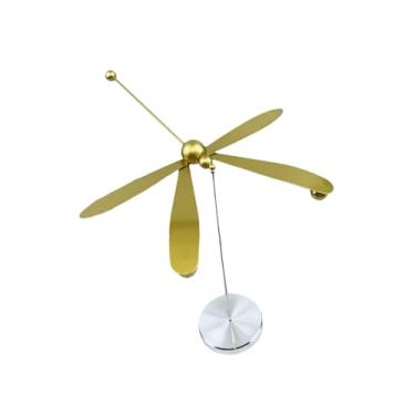 Imagem de BLWOTMOR Enfeite de Libélula, Brinquedo de Libélula em Equilíbrio, Estátua de Metal Artesanal Moderna E Criativa para Decoração de Casa, Estante, Ou Ar, Ouro, Tamanho real