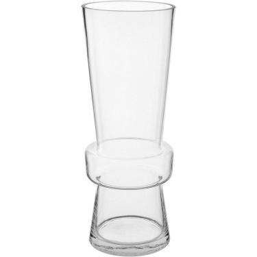 Imagem de Vaso Decorativo Enfeite Casa Home&co Vidro 29x14x14cm Transparente