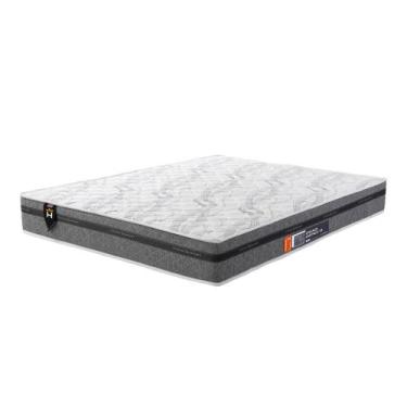 Imagem de Colchão Casal Espuma D33 Chicago One Face 138x188x19 Cinza - King Hous