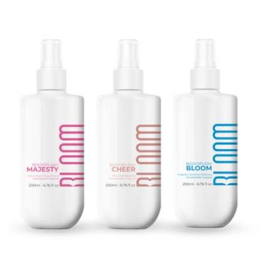 Imagem de Kit Bloom Body Splash Majesty+ Cheer+ Bloom- Colônia 200ml