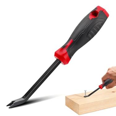 Imagem de Extrator de grampos extrator de grampos de aço resistente para carpetes piso de madeira arquitetura de móveis