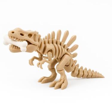 Imagem de Dinossauro Articulado T-Rex em 3D, Brinquedo Educativo Ecológico, Realista, 14,8 cm, Ideal para Crianças e Decoração (ESPINOSSAURO)