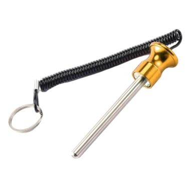 Imagem de RNXRZANK Pino de Reposição para Empilhamento de Pesos, Pino de Liga de Alumínio para Exercícios, Equipamento de Treinamento, Ergonômico, para Academia em Casa