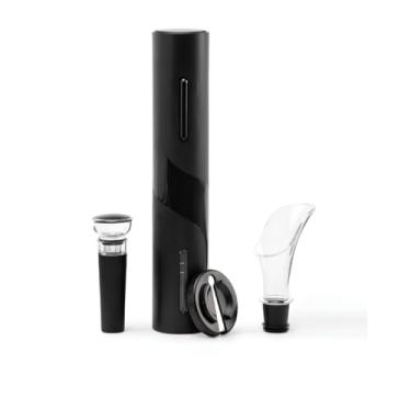 Imagem de Abridor de Vinho Elétrico a Pilhas com kit de Acessórios Premium.