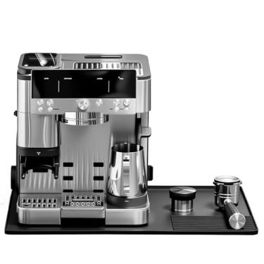 Imagem de Tapete de café de silicone com borda convexa, 61 x 40 cm, acessórios para cafés Ninja Luxe