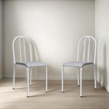 Imagem de Kit 2 Cadeiras de Jantar Varanda Cozinha Sala de Estar Epoxi 544.arc -