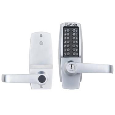 Imagem de Fechadura digital com teclado, combinações de 14 dígitos