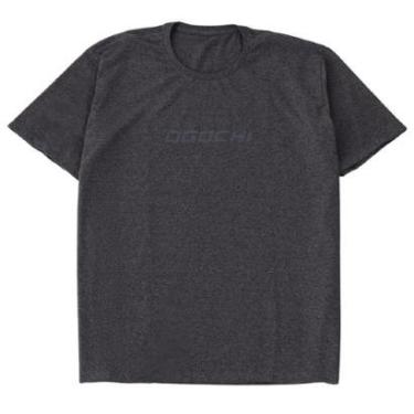 Imagem de Camiseta Manga Curta Ogochi Plus Size Masculina 006543007 Preta-Masculino