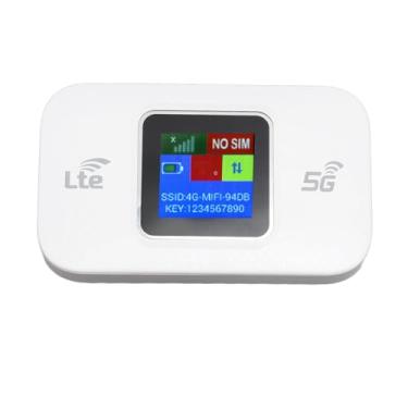Imagem de Luqeeg Modem 4G LTE WiFi Portátil Roteador de Tela Colorida de Alta Velocidade de 300Mbps para Tablet de Celular para Viajantes