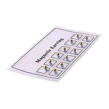 Imagem de Yinhing Anéis de Nariz Sem Furo Pequenos Brincos Falsos Magnéticos Não Perfurantes Com Bola Dourada para Lábios, Nariz, Orelha, Joias