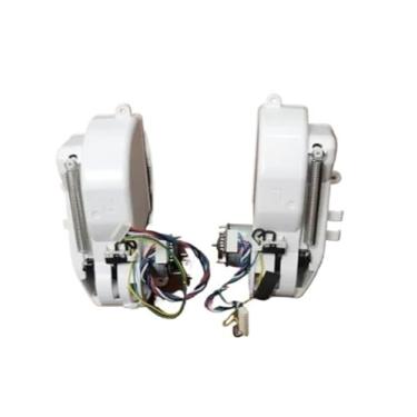 Imagem de Novos acessórios de aspirador de pó robô de substituição para aspirador de pó, compatível com Qihoo 360 S9 MAX S9 X90 X95 S95 S90 (roda esquerda e direita)