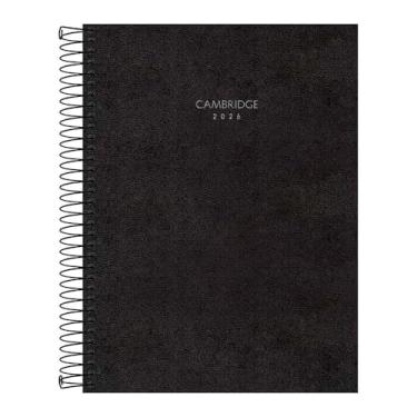 Imagem de Agenda Executiva Espiral Diária de Mesa Cambridge 2021, Tilibra, 315141
