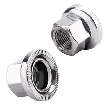 Imagem de chiwanji 1 par de parafusos de eixo traseiro da porca de flange Durbale M10 acessórios modificados DIY