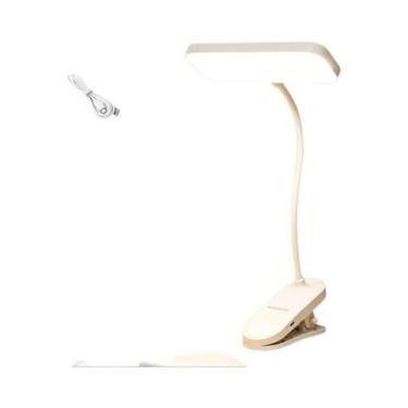 Imagem de Luminária De Mesa Ajustável Com Clip, Cuidado Com Os Olhos, Luz LED Re