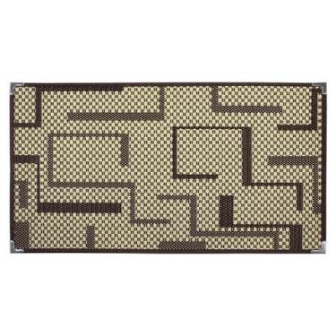 Imagem de Tapete entrada de porta capacho sisal 0,50 x 0,80 decorativo não risca