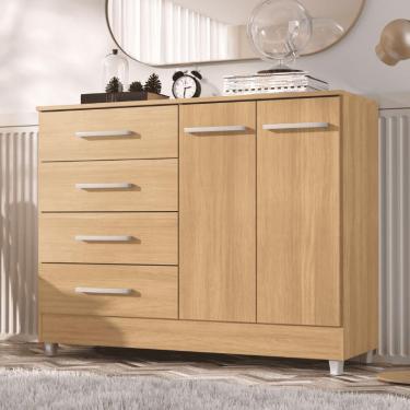 Imagem de Comoda Gisele 4 Gavs  2 Portas