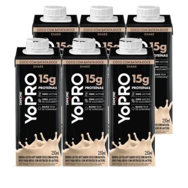 Imagem de YoPRO Coco c/ Batata Doce 15g Proteina 250ml (6 unidades)