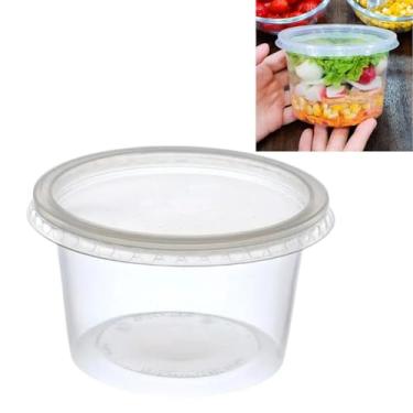 Imagem de Pote Redondo 350ml Plastico Reutilizável