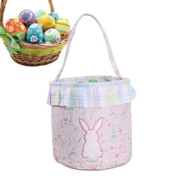 Imagem de Cesto de Páscoa,Saco De Tecido Do Coelho Da Páscoa | Cesto De Coelho Para Armazenar Ovos | Para Doces Brinquedos Chocolate Recheios Lanches Crianças Meninos Meninas Festa Feriado De