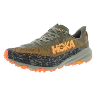 Imagem de HOKA ONE ONE Speedgoat 6 Tênis masculino, Azeitona/abóbora antiga, 41