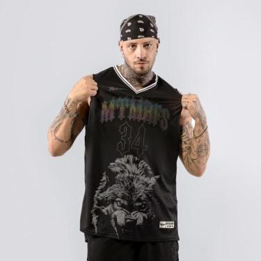 Imagem de Regata Basqueteira PRO WOLF Holografic-Masculino