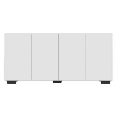 Imagem de Aparador Buffet Multimóveis Veneza 4 Portas Branco/preto