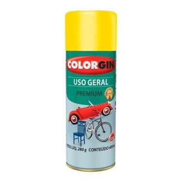 Imagem de Spray Uso Geral Fosco Amarelo (55081) - Colorgin