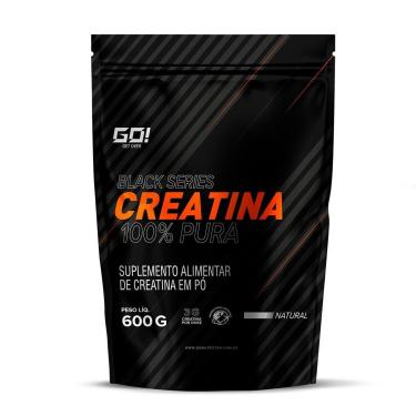 Imagem de Creatina Monohidratada 100% Pura 600g Refil – GO NUTRITION-Unissex