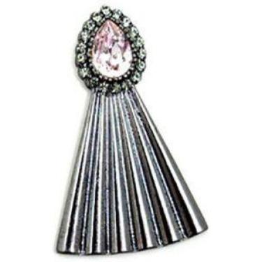 Imagem de Brinco Armazem Rr Bijoux Cristal Swarovski Rosa