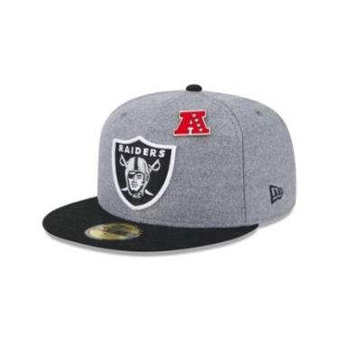 Imagem de BONE NEW ERA 59FIFTY LAS VEGAS RAIDERS NFL PRETO-Masculino