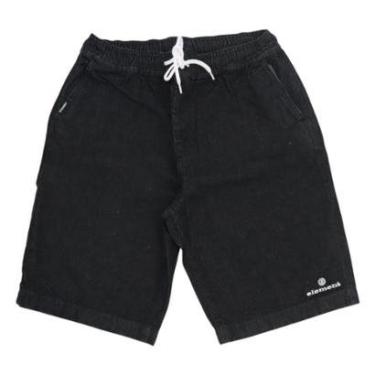 Imagem de Bermuda Element Jeans Street Denim - Preto-Masculino