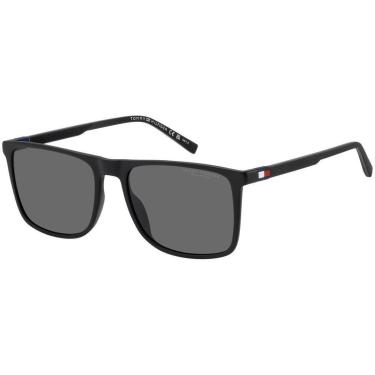 Imagem de Óculos de Sol Tommy Hilfiger Th 2277/S 08A - Preto 56-Masculino